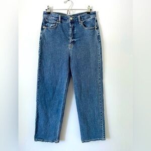 Wild Fable Jeans Womens Size 12 Highest Rise Straight Leg Button Fly